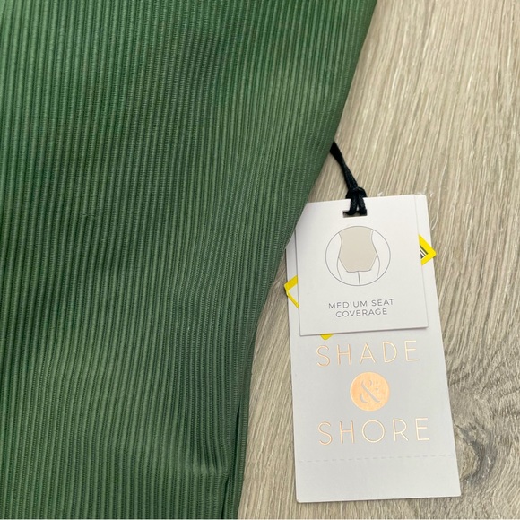 Women's Ribbed Plunge Ring Detail One Piece Swimsuit Target NWT - Picture 4 of 7